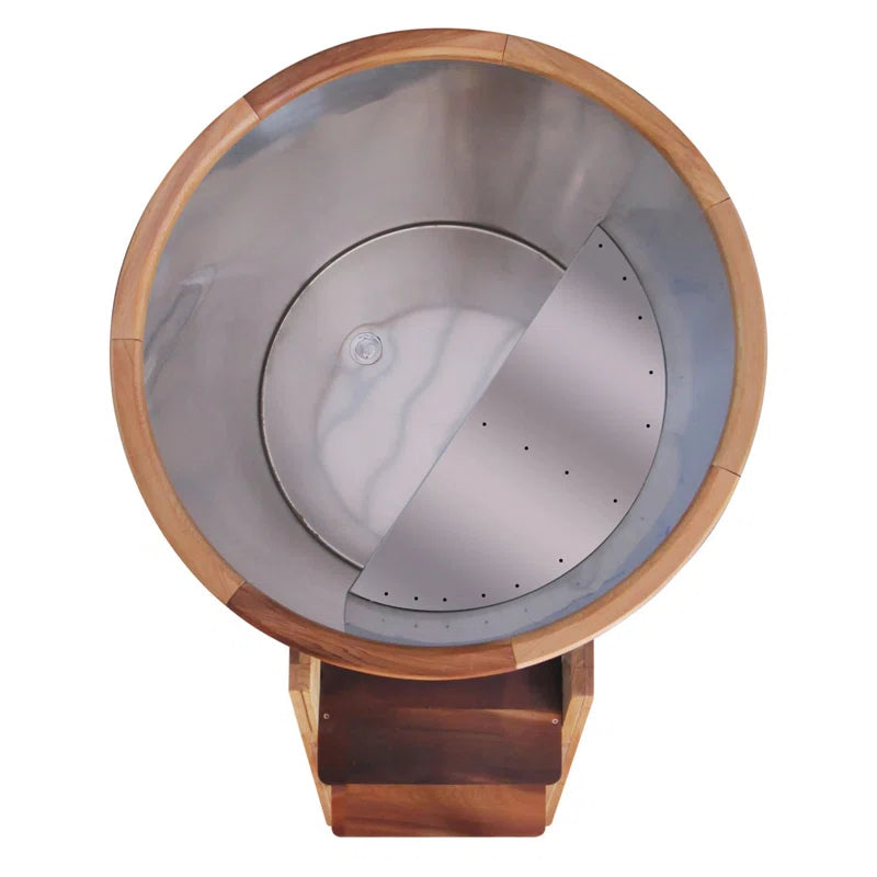 Red Cedar Barrel Cold Plunge