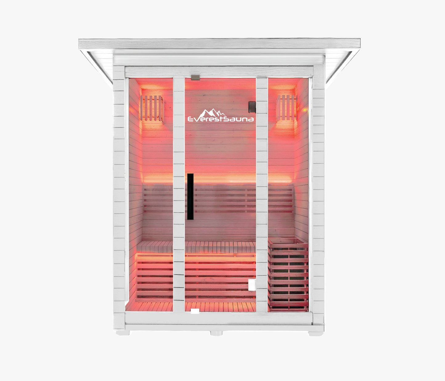 White Onyx Traditional Outdoor Sauna