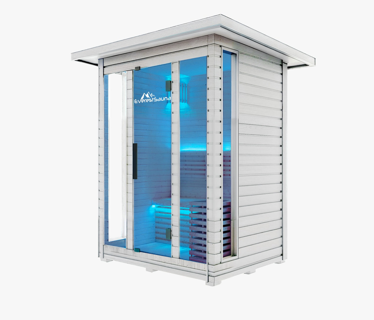 White Onyx Traditional Outdoor Sauna