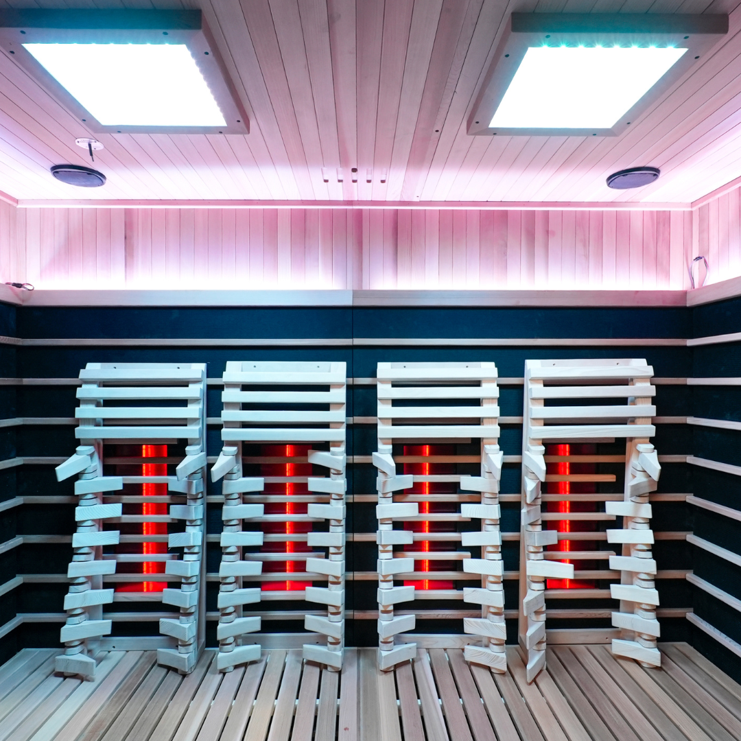 Longevity Pro Red light + Infrared Sauna 4 person
