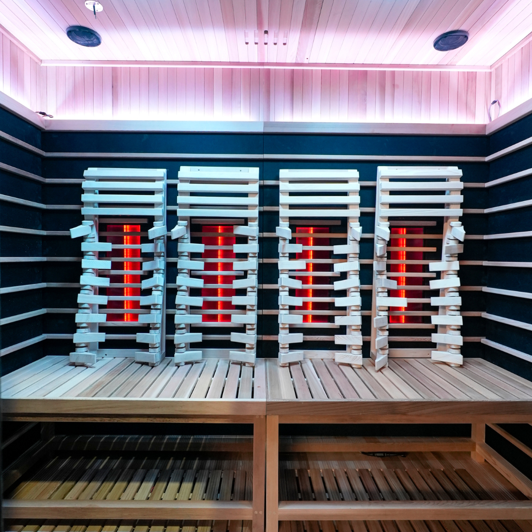 Longevity Pro Red light + Infrared Sauna 4 person