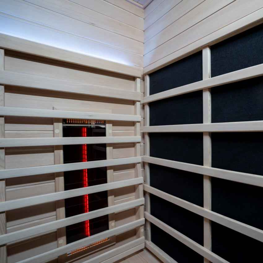Sienna Sauna + Black Barrel Ice Bath