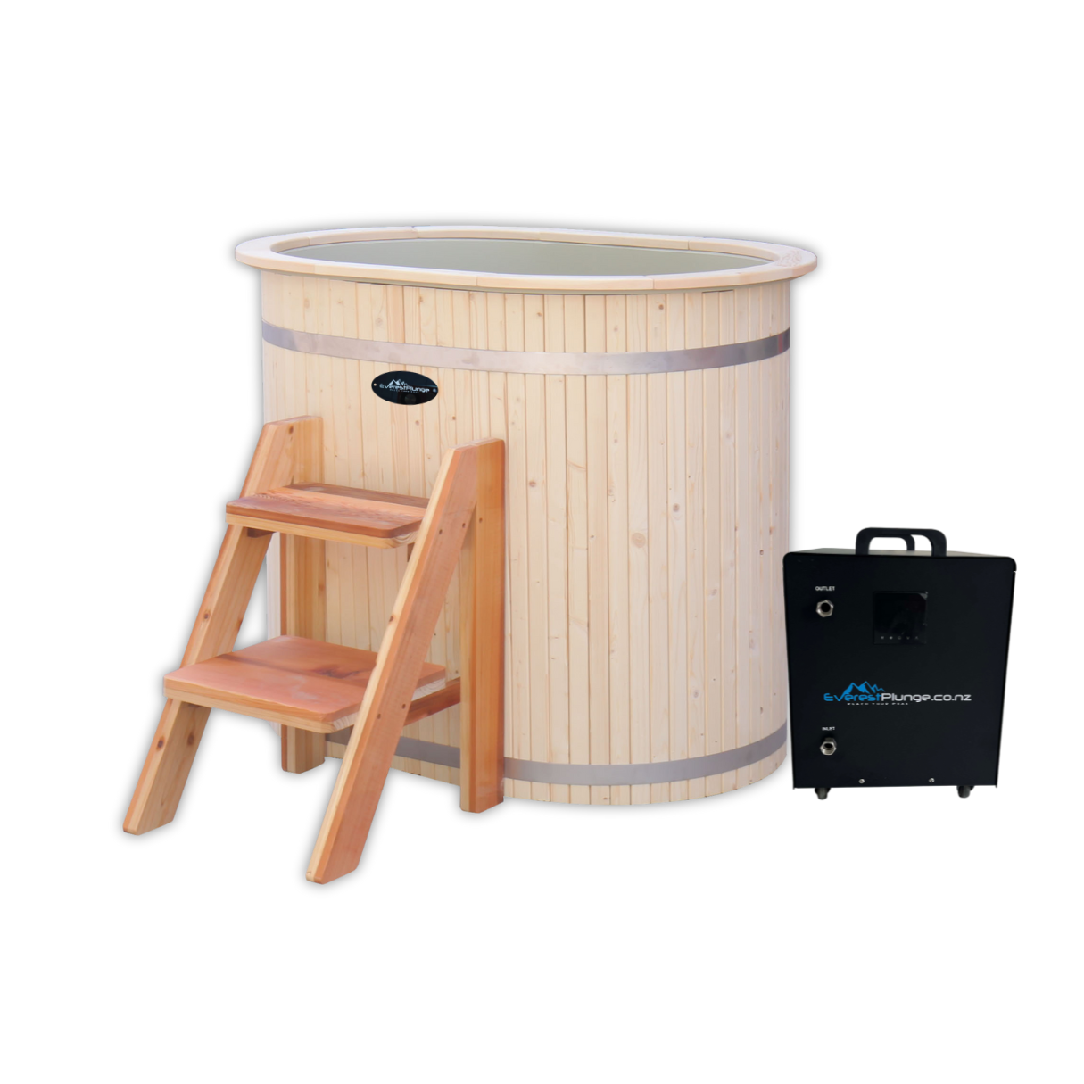 Obsidian Sauna +  Everest Nordic Chill Ice bath