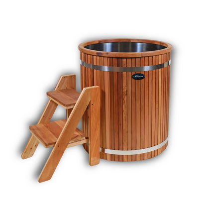 Sienna Sauna + Cedar Barrel Ice Bath