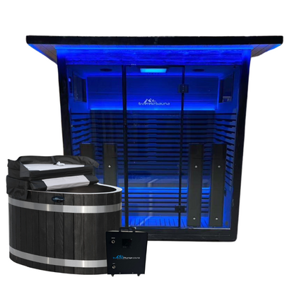 Obsidian Sauna + Obsidian Ice bath Deal