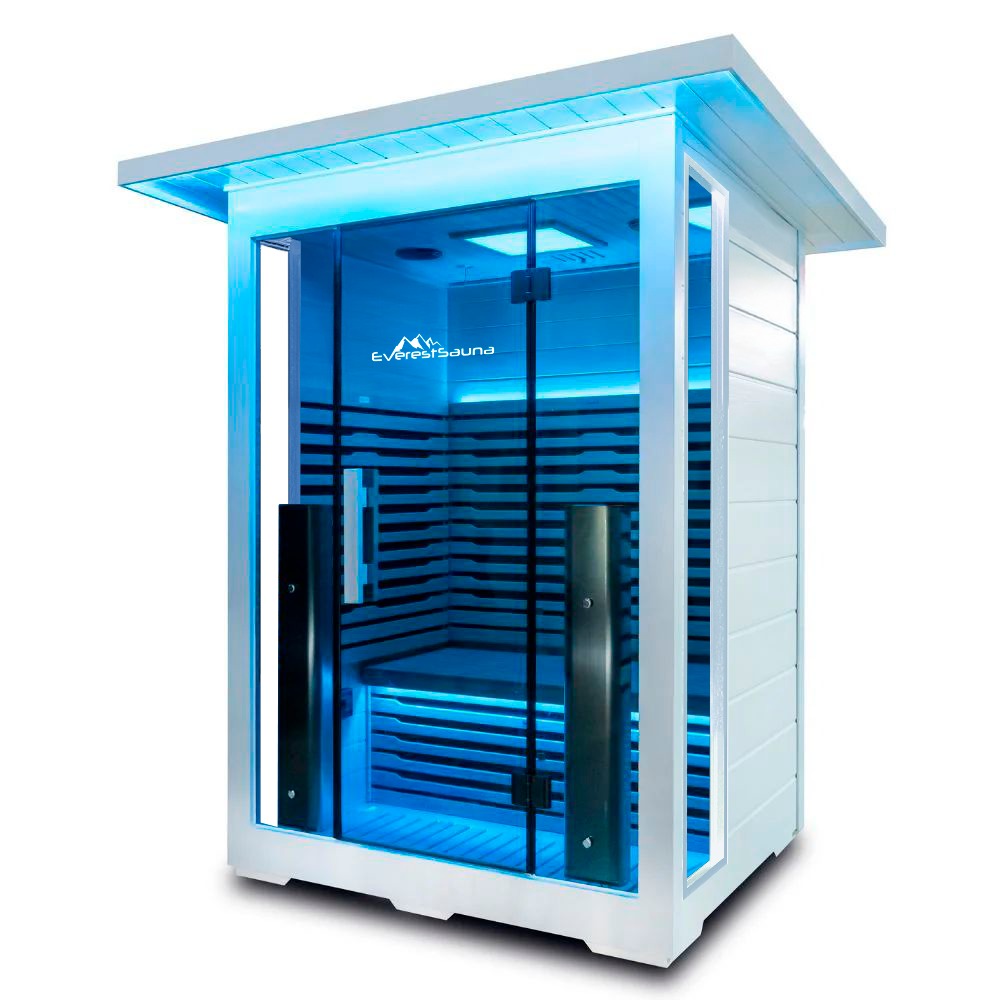 White Obsidian Outdoor Sauna
