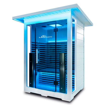 White Obsidian Outdoor Sauna