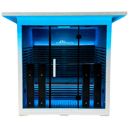 White Obsidian Outdoor Sauna