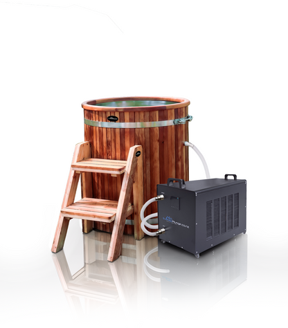 Sienna Sauna + Cedar Barrel Ice Bath